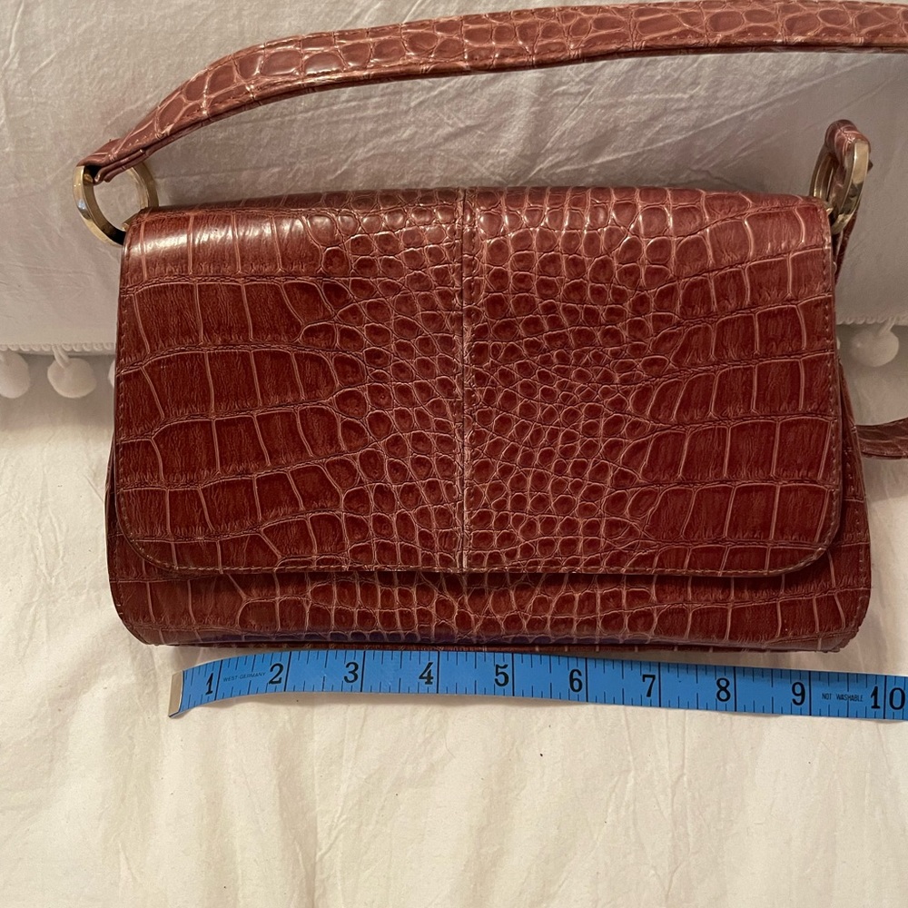 Vintage Liz Claiborne faux alligator small bag